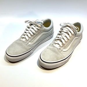 Vans Shoes Light Gray Men US Size 10 EXCELLENT SHAPE